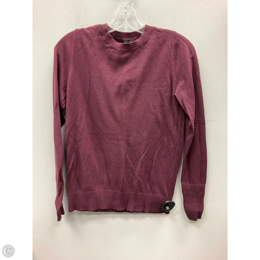 Top Long Sleeve By Halogen In Maroon, Size: S