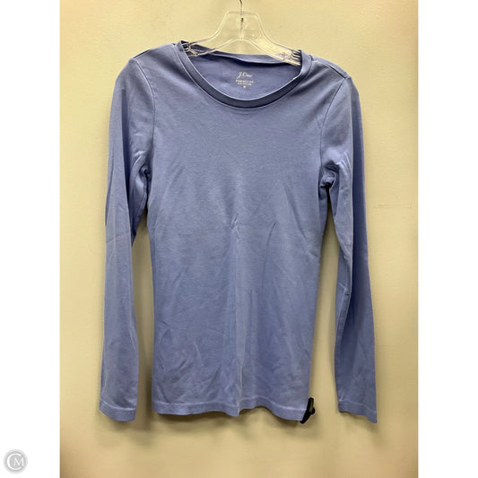 Top Long Sleeve By J. Crew In Purple, Size: M