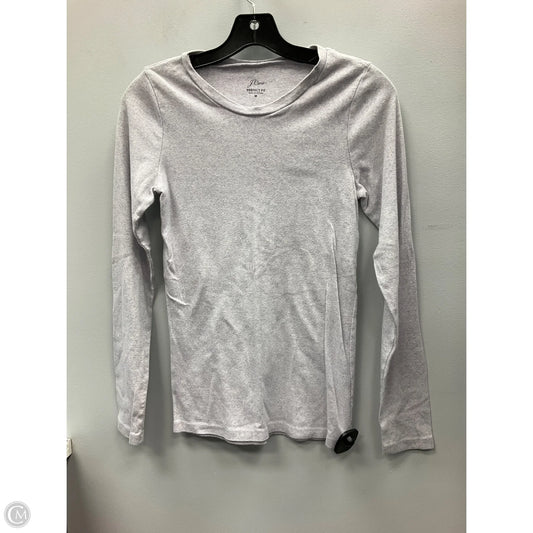 Top Long Sleeve By J. Crew In Purple, Size: M