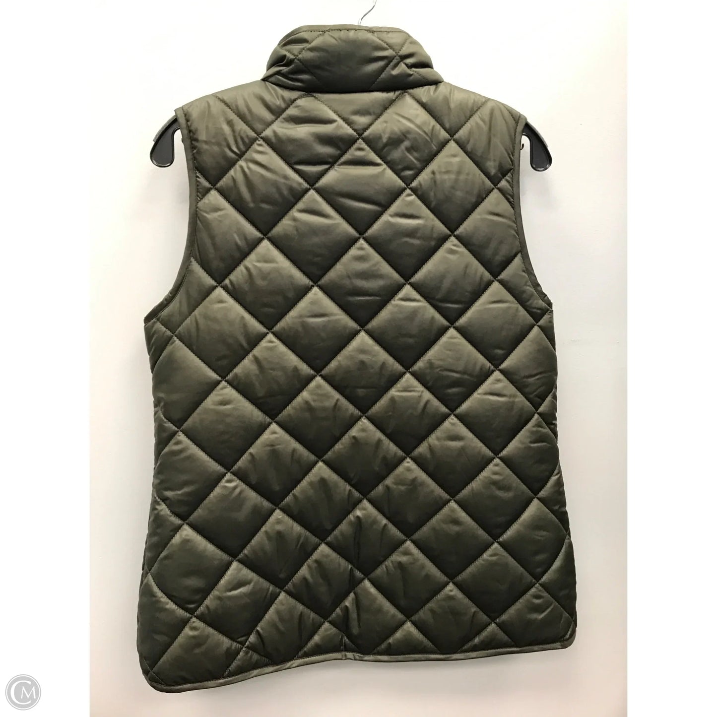 Vest Designer By Kate Spade In Green, Size: S