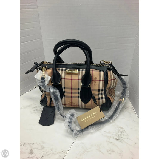 Handbag Luxury Designer By Burberry, Size: Medium