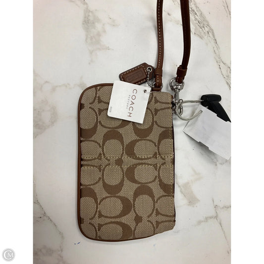 Wristlet Designer By Coach, Size: Small
