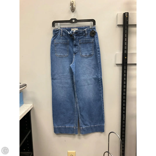 Jeans Wide Leg By Bagatelle In Blue Denim, Size: 6