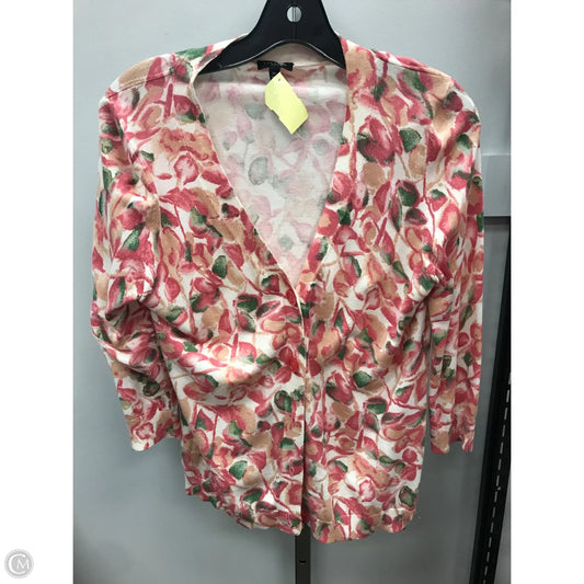 Cardigan By Talbots In Multi-colored, Size: Mp
