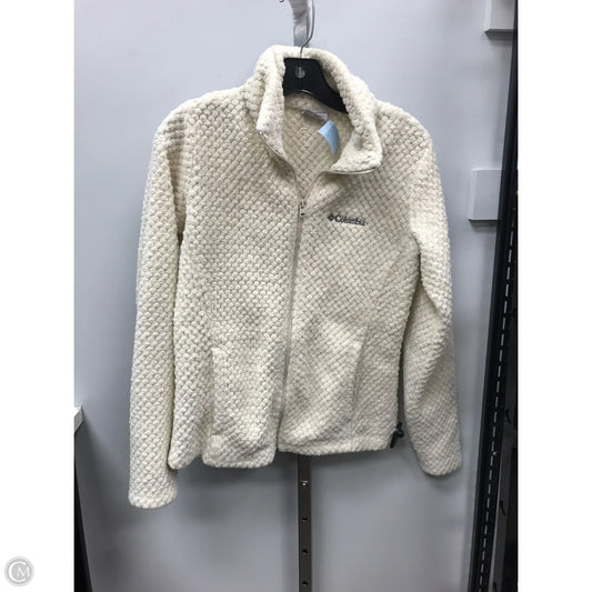 Sweater Cardigan By Columbia In Cream, Size: S