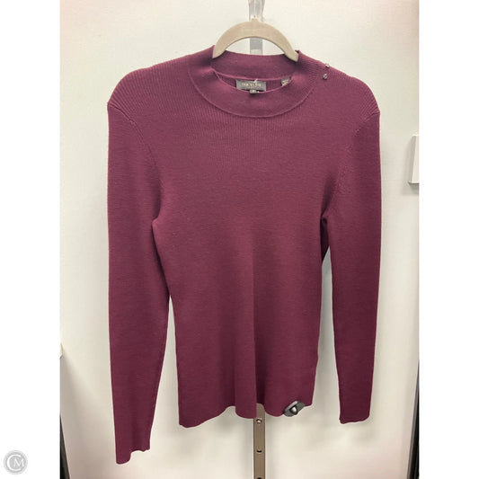 Sweater By Ted Baker In Maroon, Size: M