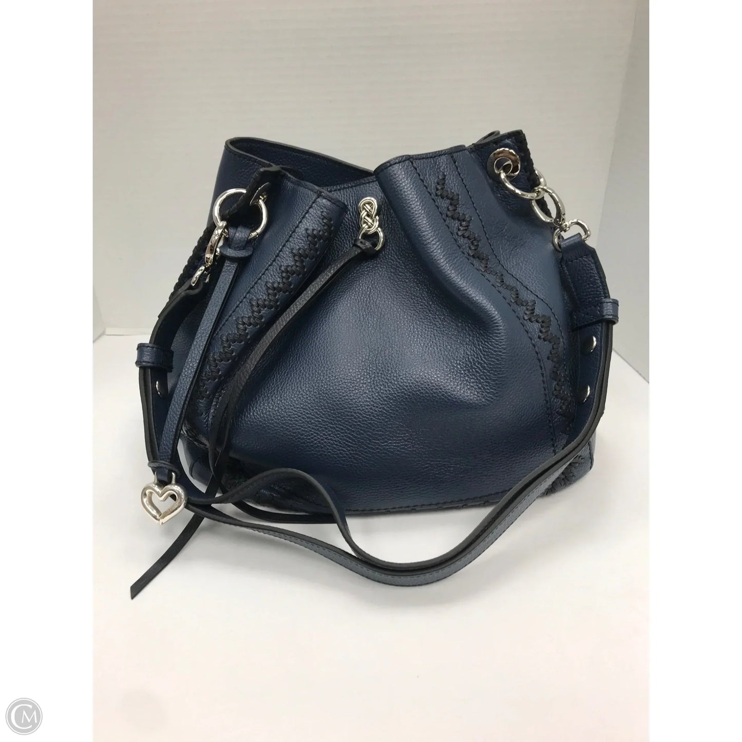 Handbag Leather By Brighton, Size: Large