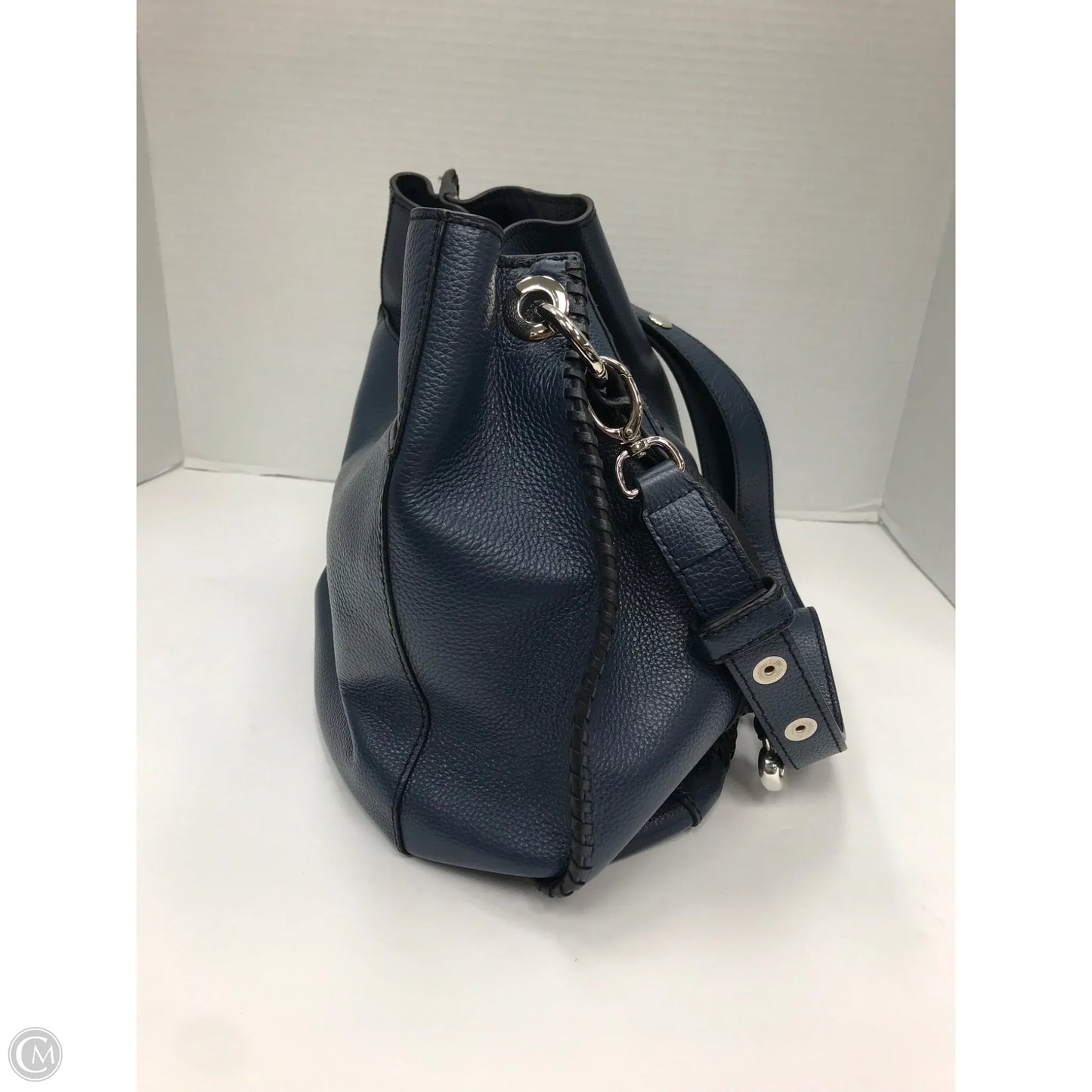 Handbag Leather By Brighton, Size: Large