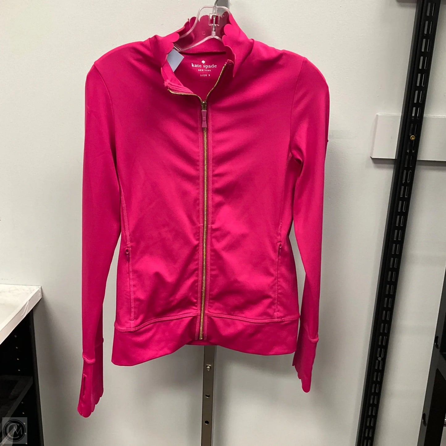 Jacket Designer By Kate Spade In Pink, Size: S