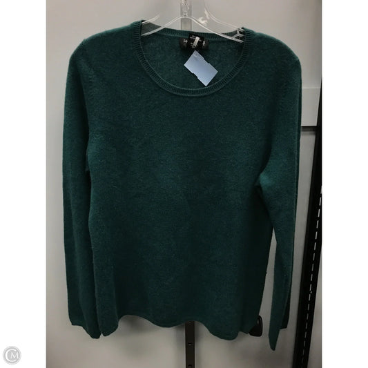 Sweater Cashmere By Lord And Taylor In Green, Size: Xl