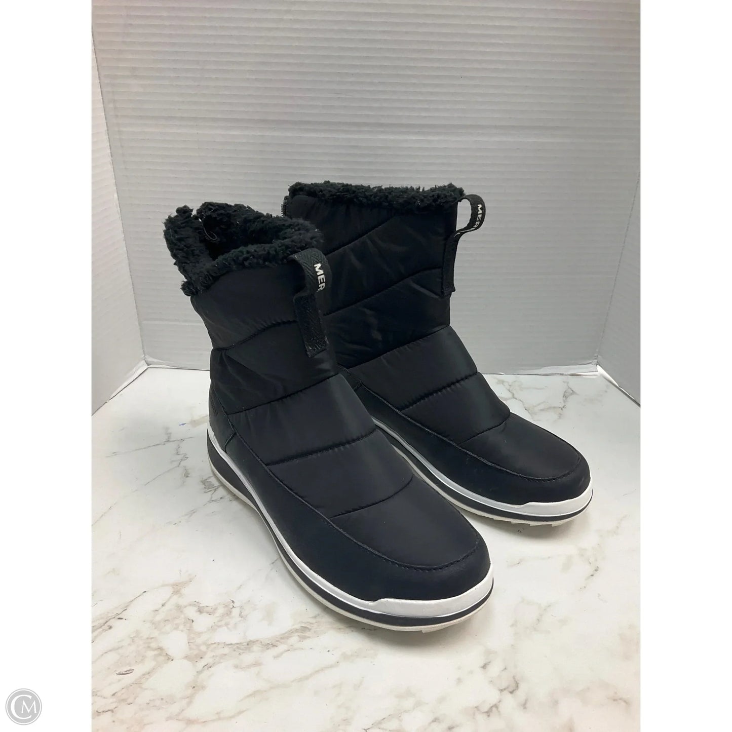 Boots Snow By Merrell In Black, Size: 9