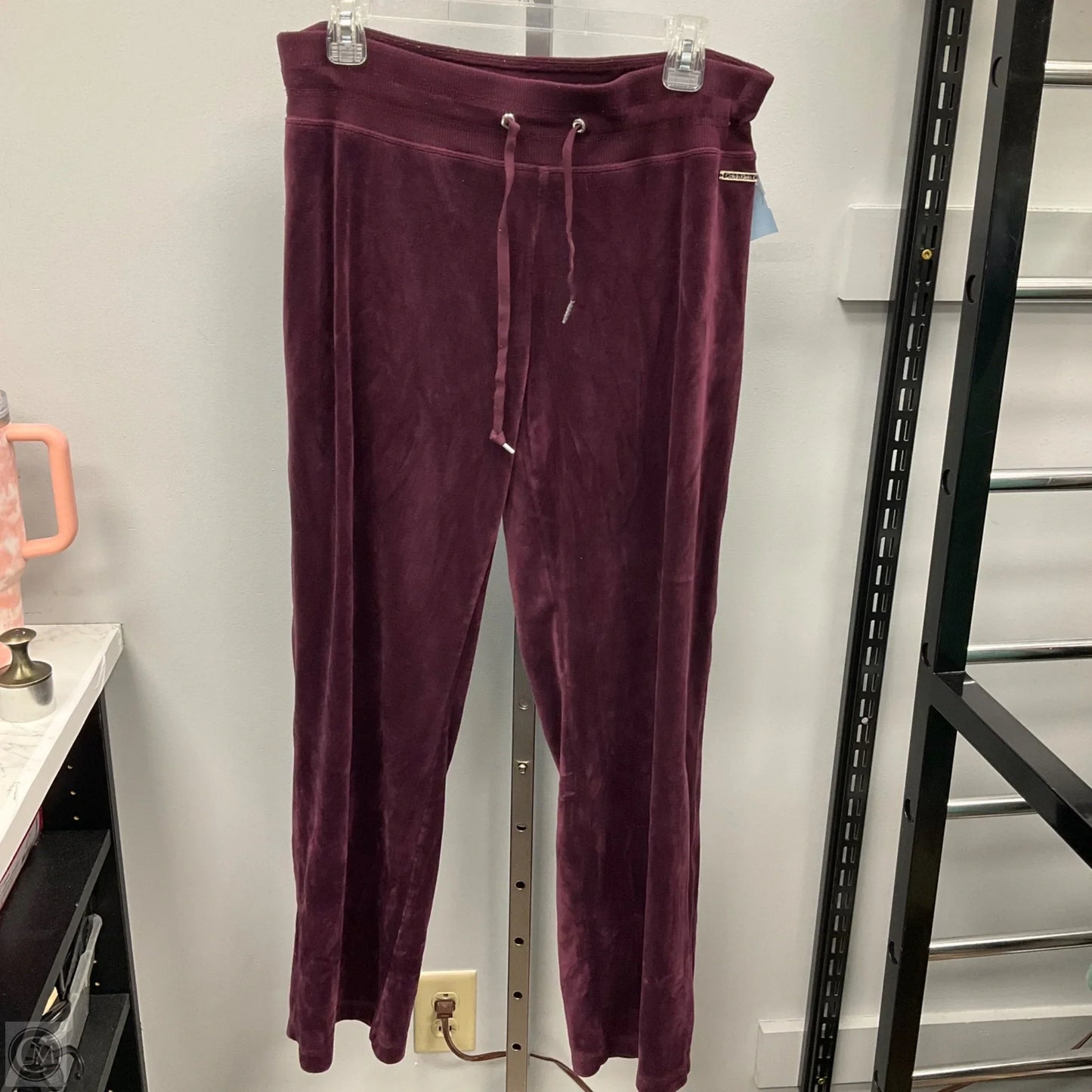Pants Lounge By Calvin Klein In Purple, Size: M