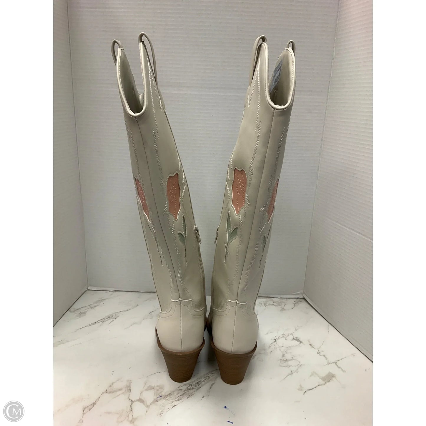 Boots Western By Universal Thread In Cream, Size: 9