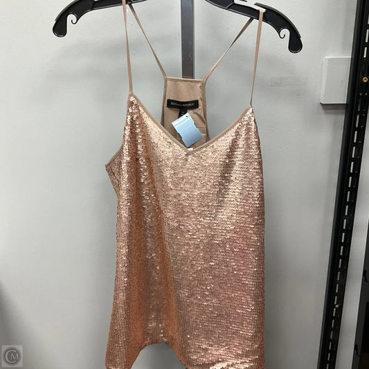 Top Sleeveless By Banana Republic In Copper, Size: M