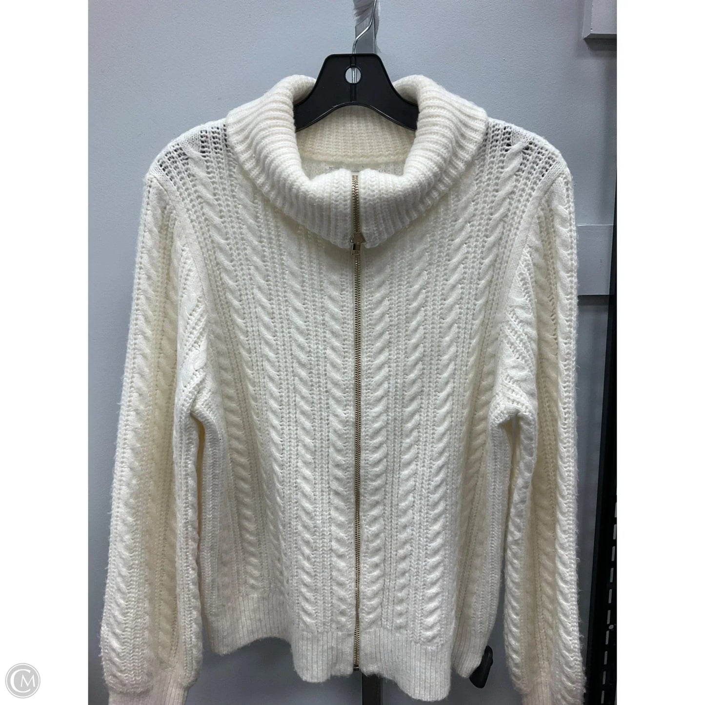 Sweater By Rachel Zoe In Cream, Size: L