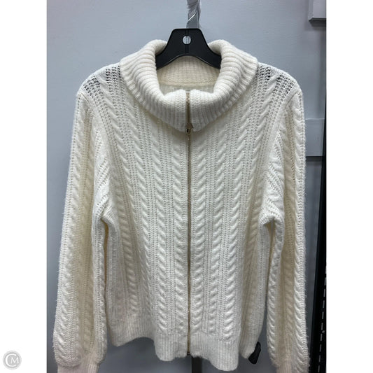 Sweater By Rachel Zoe In Cream, Size: L