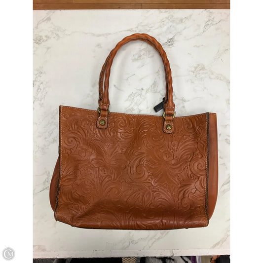 Tote Designer By Patricia Nash, Size: Medium