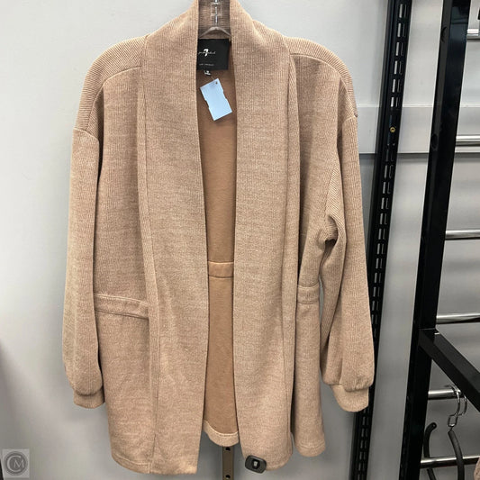 Cardigan By 7 For All Mankind In Tan, Size: M