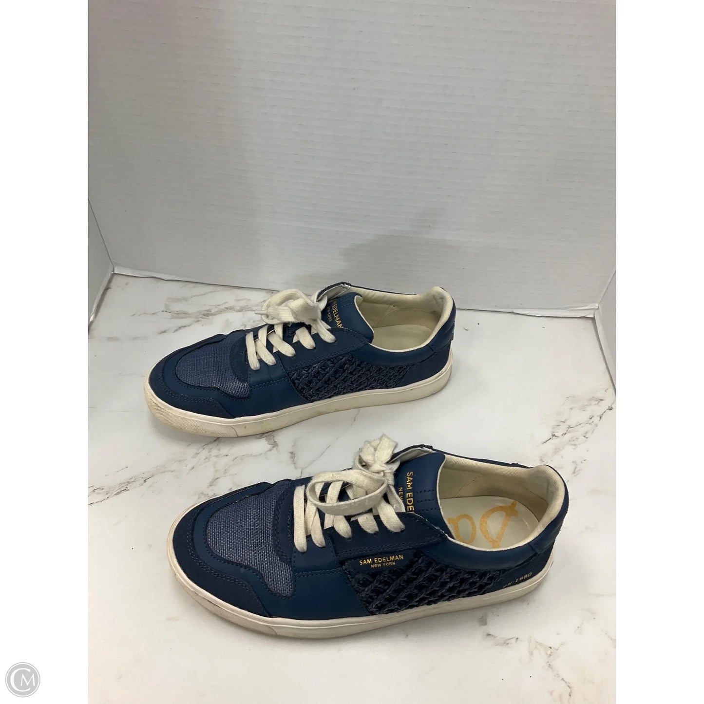 Shoes Sneakers By Sam Edelman In Blue, Size: 7.5