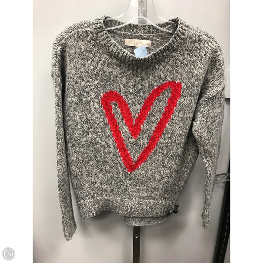 Sweater By Loft In Grey, Size: Xs