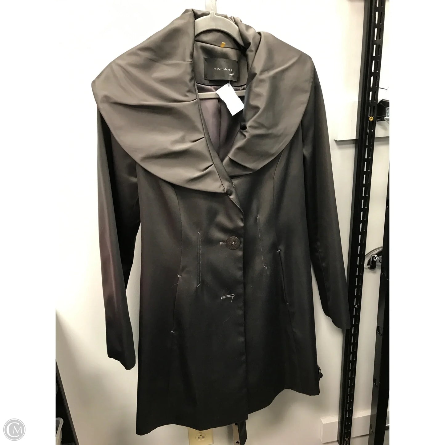 Coat Other By Tahari In Grey, Size: M