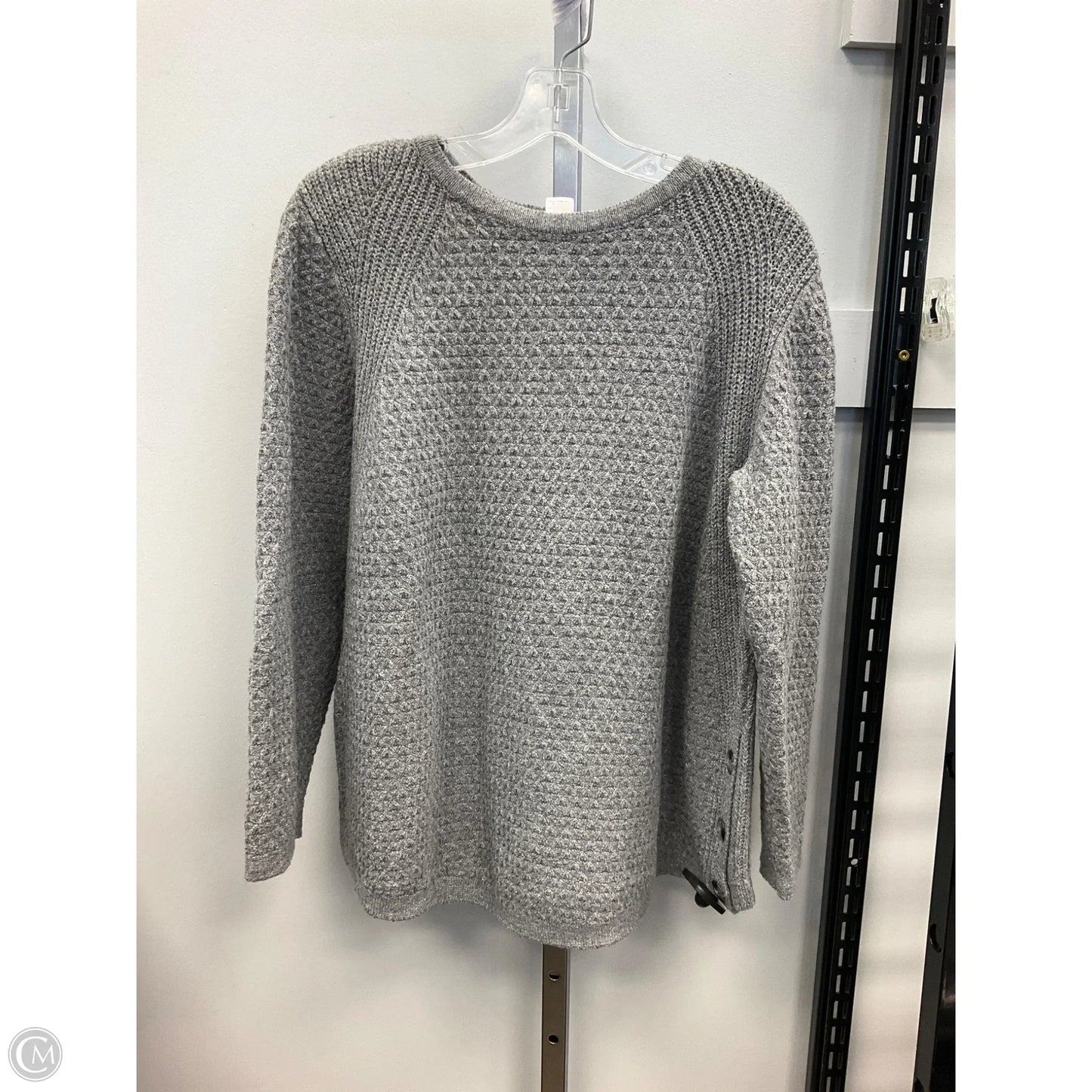Sweater By J. Jill In Grey, Size: L