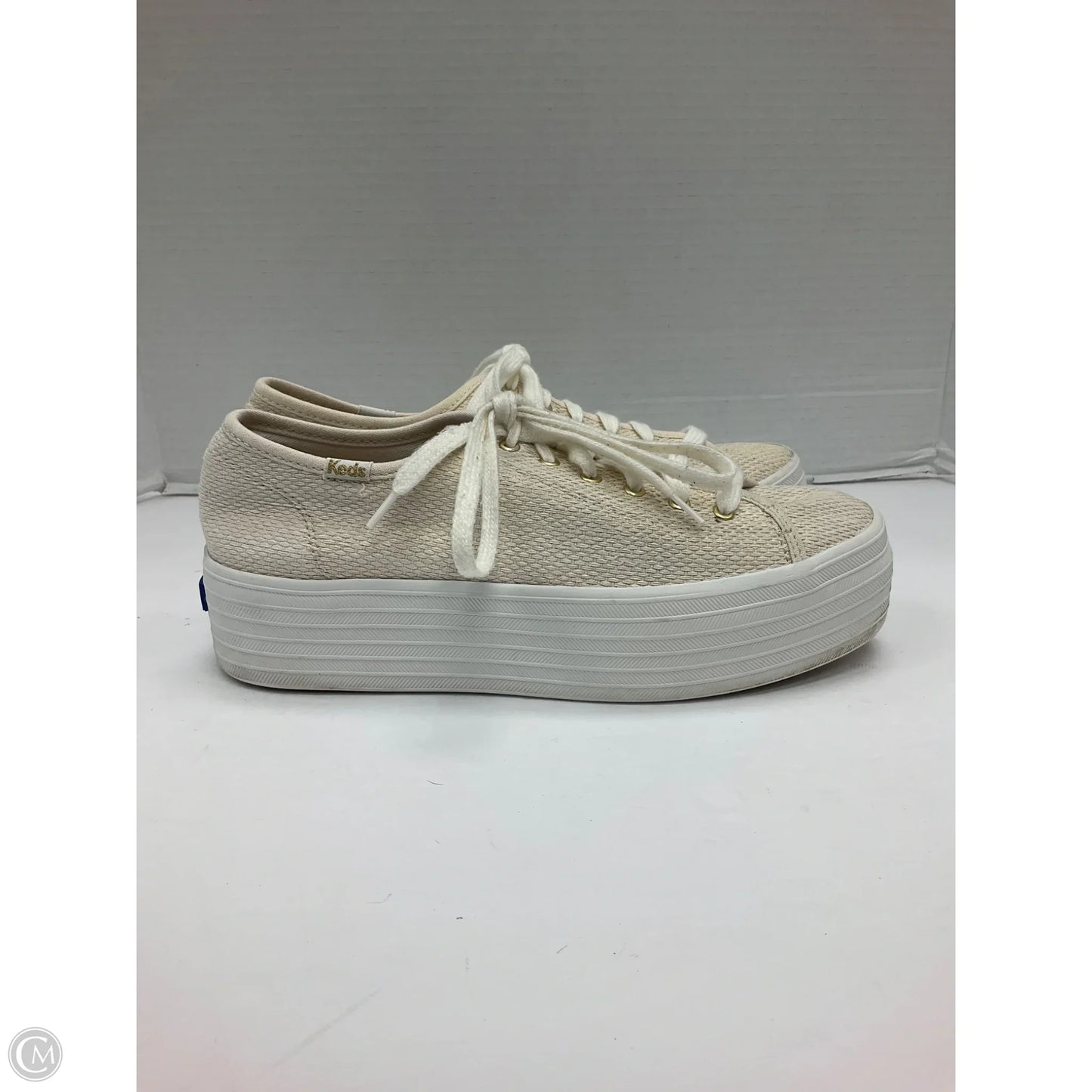 Shoes Sneakers By Keds In Cream, Size: 8.5