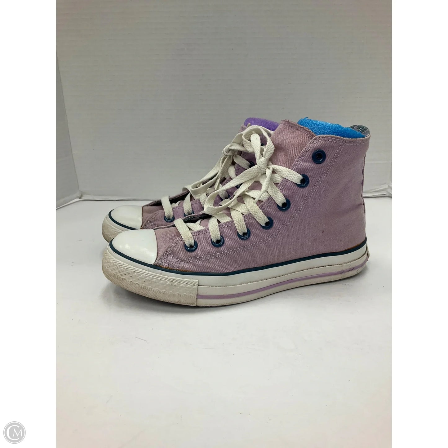 Shoes Sneakers By Converse In Purple, Size: 7
