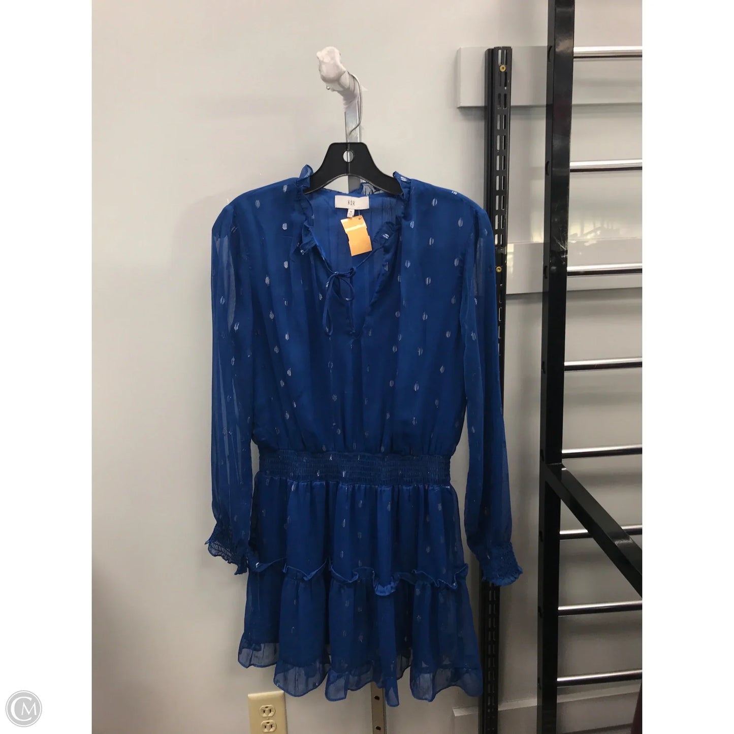 Dress Casual Short By Clothes Mentor In Blue, Size: M