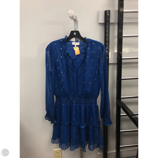 Dress Casual Short By Clothes Mentor In Blue, Size: M