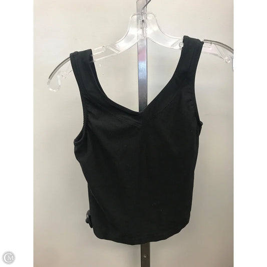 Athletic Tank Top By Nike Apparel In Black, Size: Xs