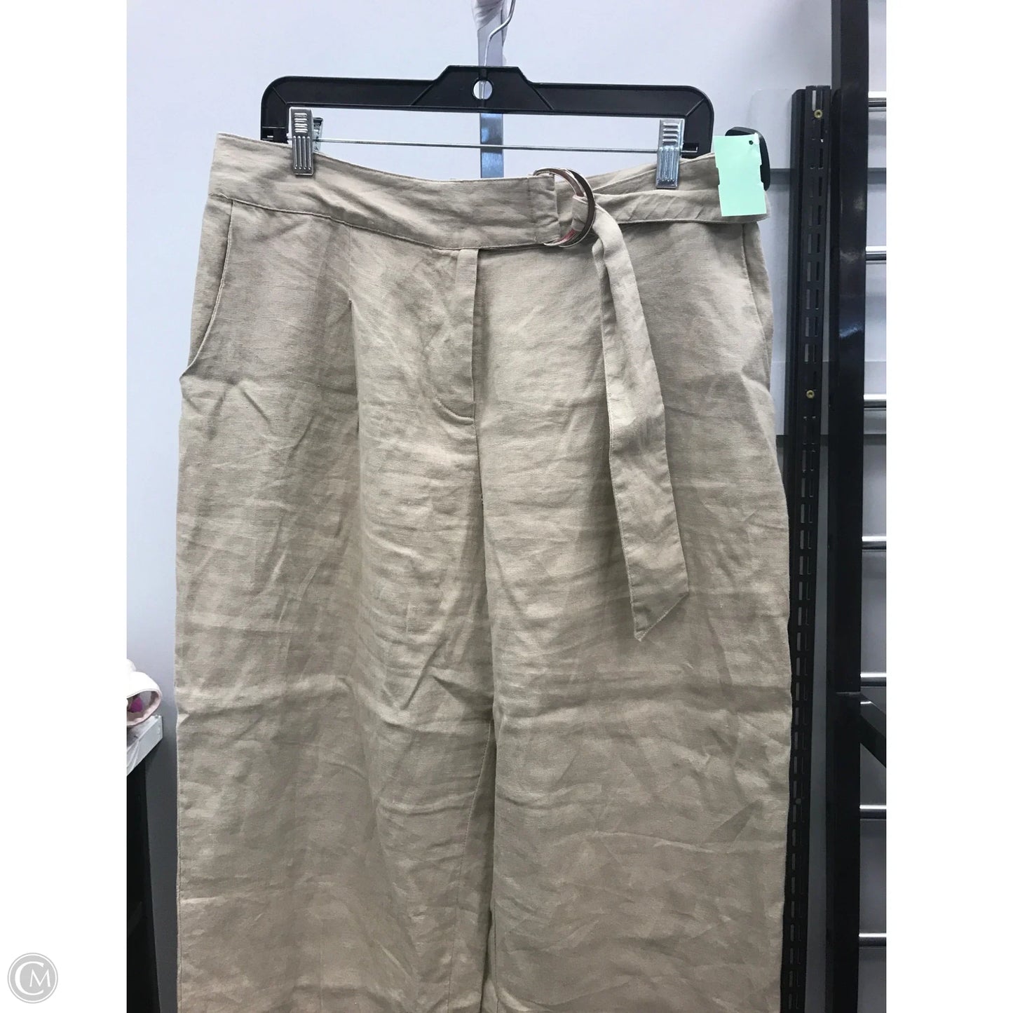 Pants Designer By Halston In Beige, Size: L