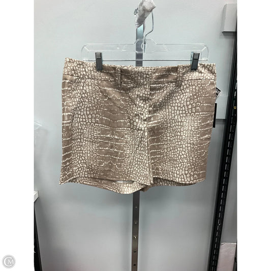 Shorts By Valerie Bertinelli In Animal Print, Size: 10