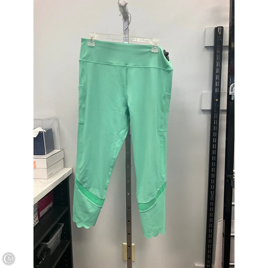 Athletic Capris By Fila In Green, Size: Xl