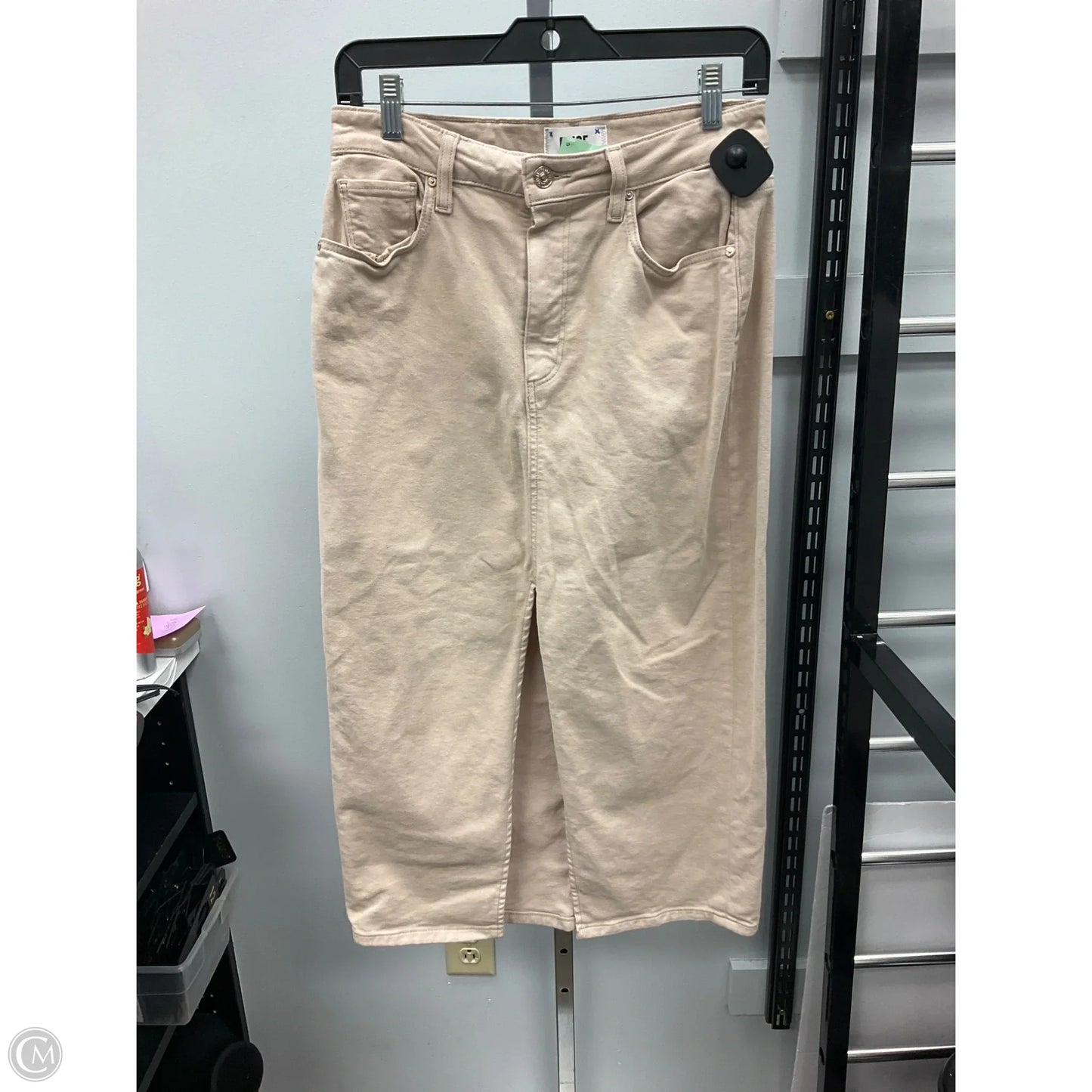 Skirt Midi By Paige In Beige, Size: 6