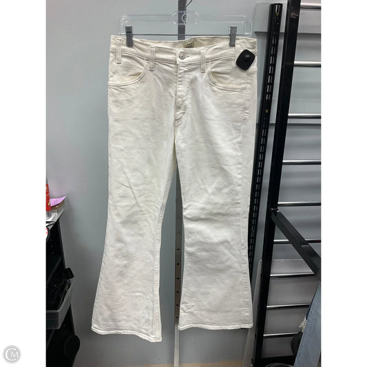 Jeans Flared By Citizens Of Humanity In Cream, Size: 6