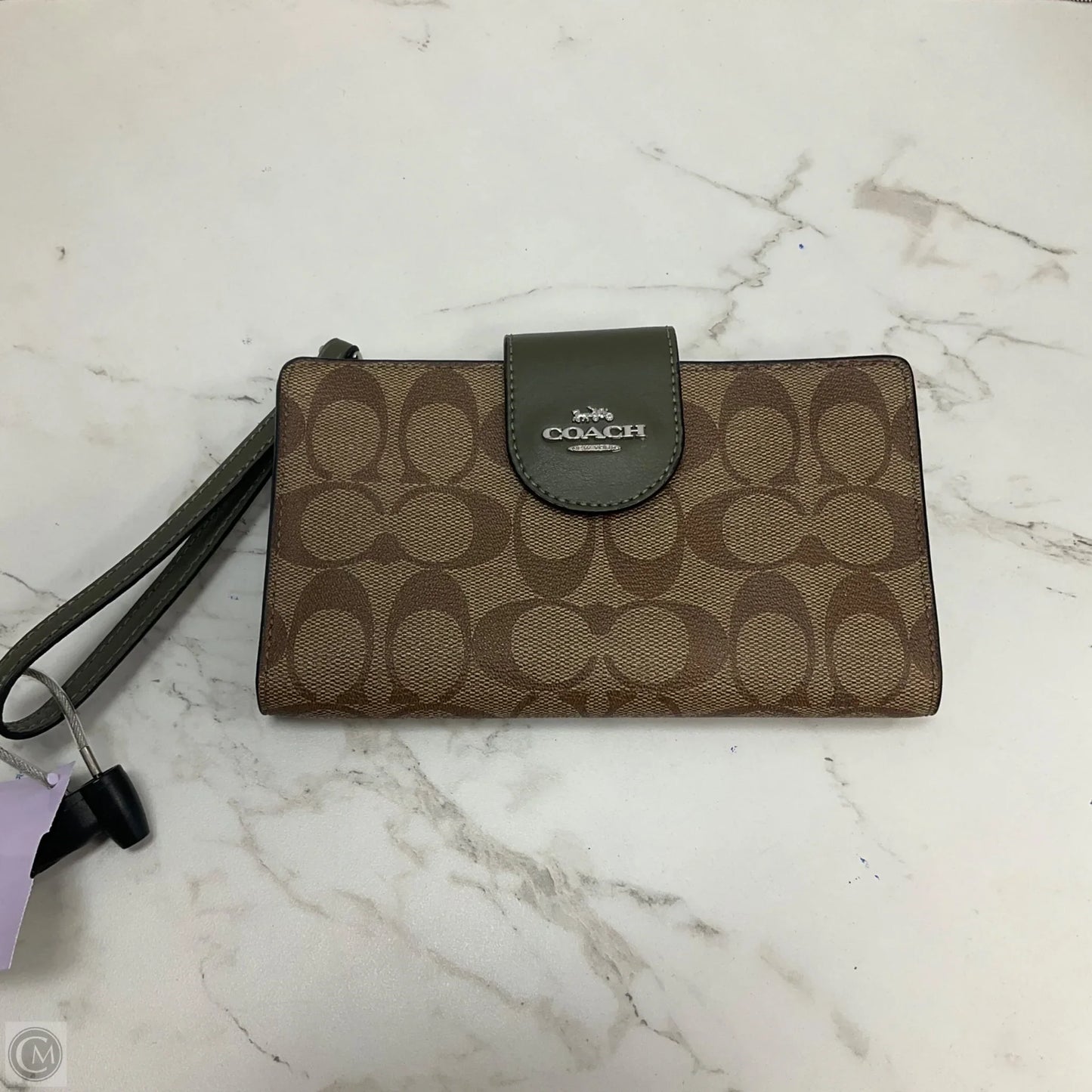 Wristlet Designer By Coach, Size: Medium