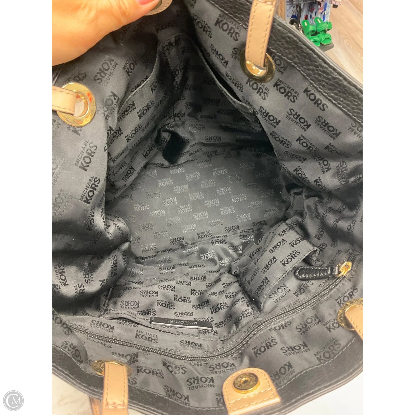 Tote Designer By Michael Kors, Size: Medium