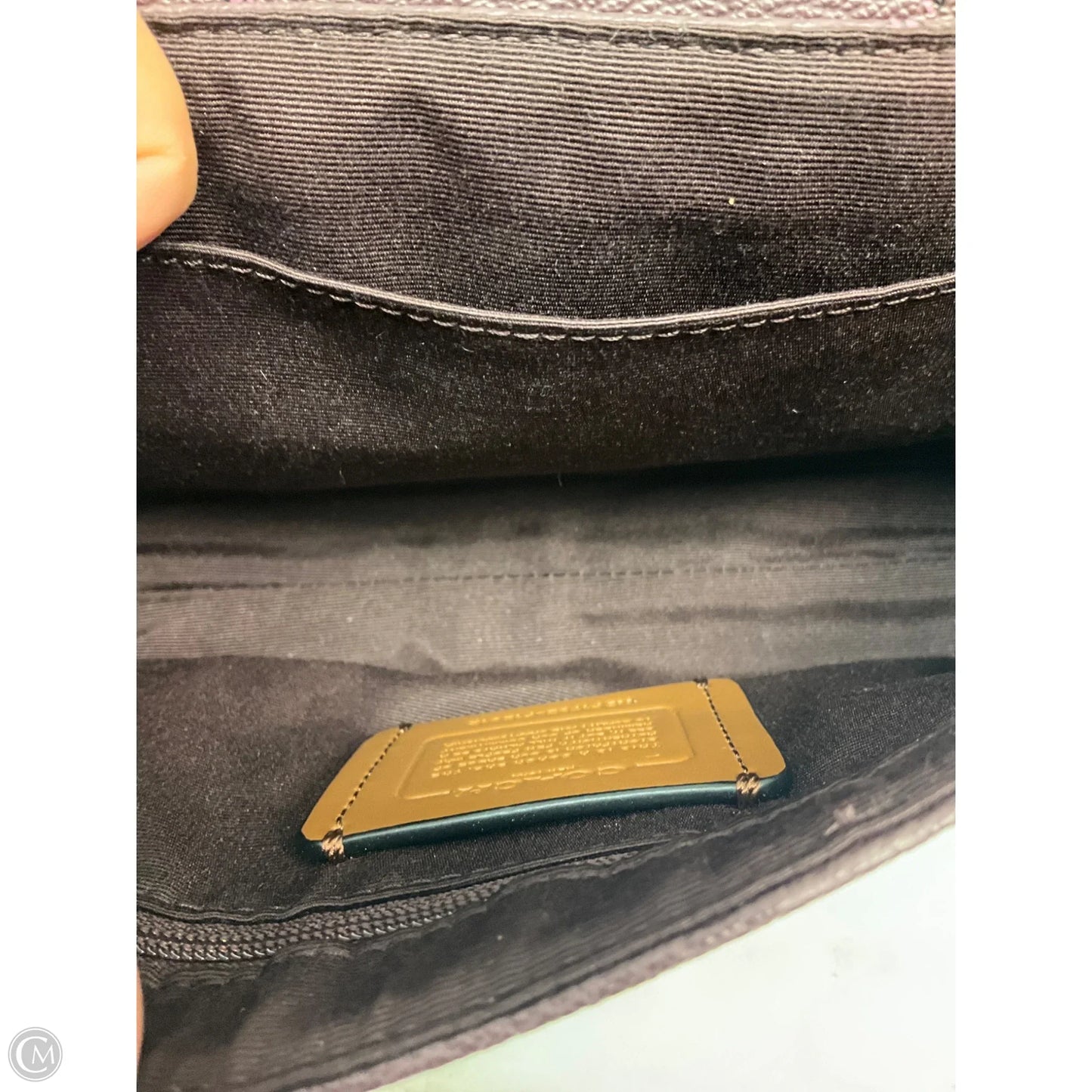 Crossbody Designer By Coach, Size: Small