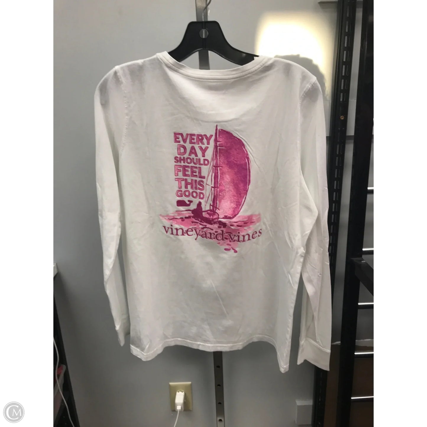 Sweatshirt Crewneck By Vineyard Vines In Pink, Size: S
