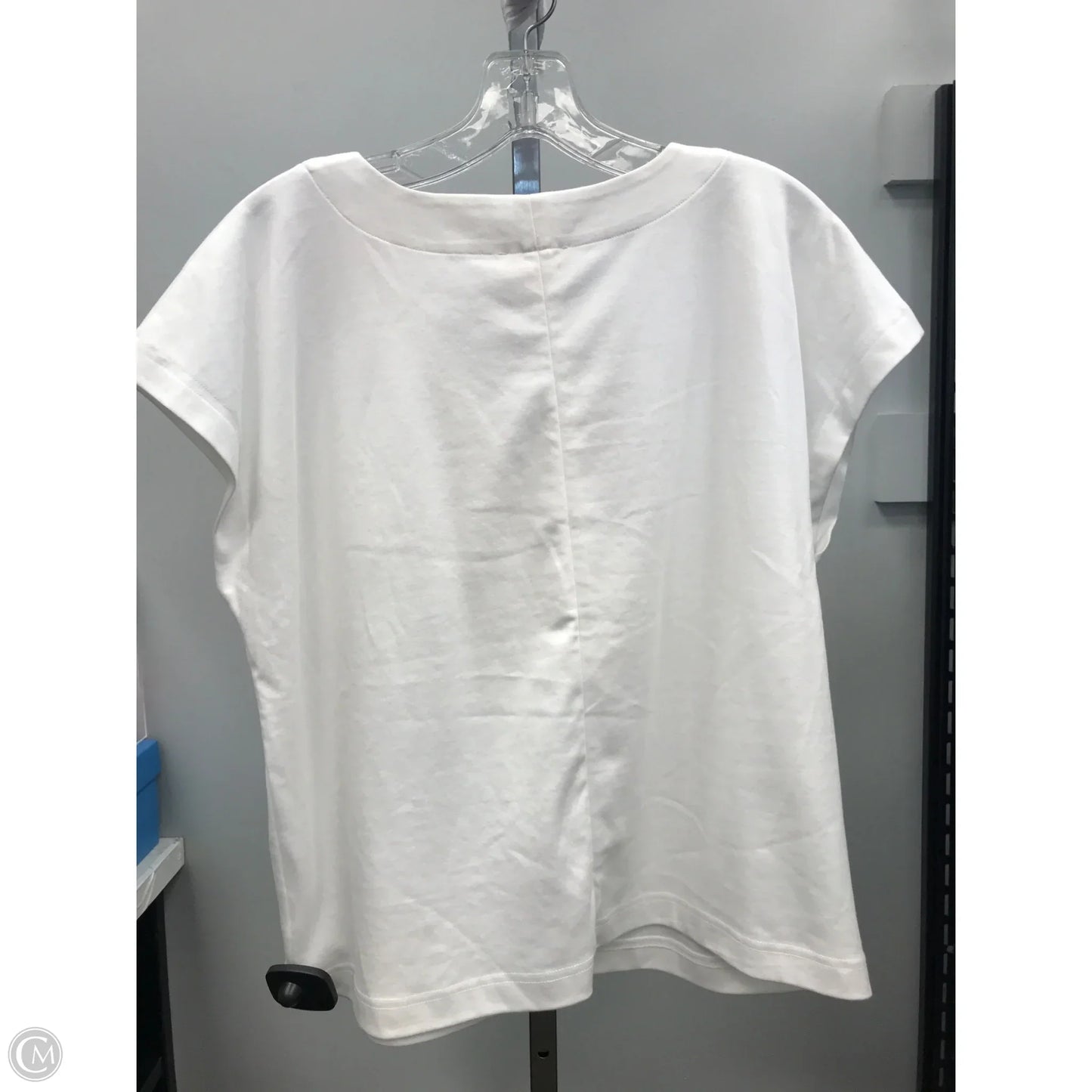 Top Short Sleeve By Haven In White, Size: M