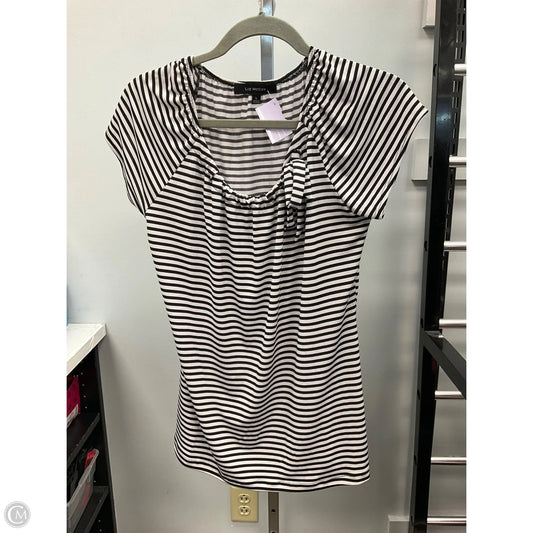 Top Short Sleeve By Clothes Mentor In Striped Pattern, Size: L