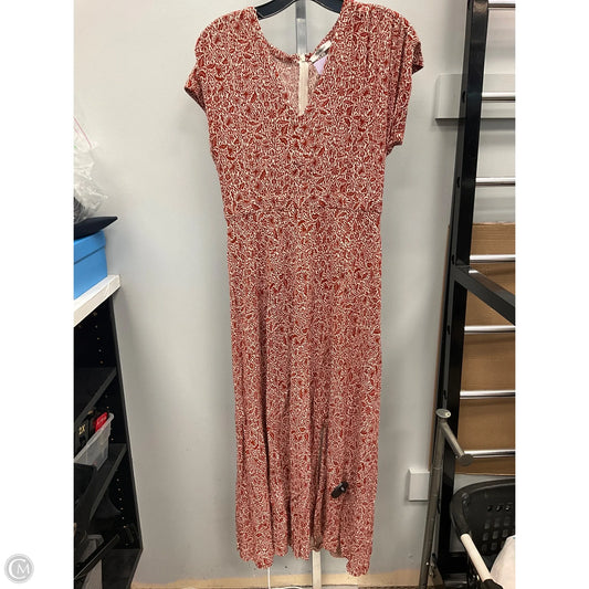 Dress Casual Maxi By Madewell In Floral Print, Size: 8