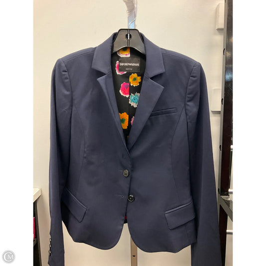 Blazer By Emporio Armani In Navy, Size: M