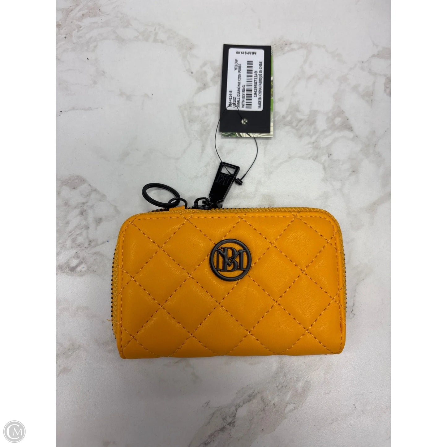 Coin Purse By Badgley Mischka, Size: Medium