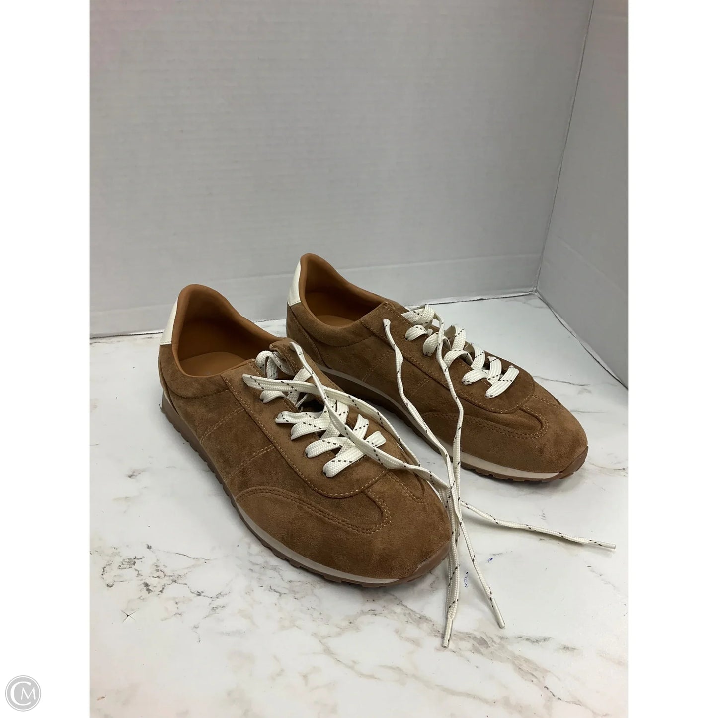 Shoes Sneakers By Madden Girl In Brown, Size: 9