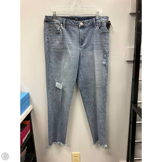 Jeans Boot Cut By 1822 Denim In Blue Denim, Size: 12