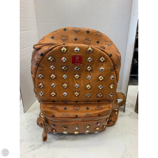 Backpack Luxury Designer By Mcm, Size: Large