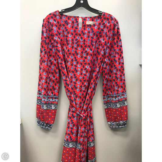 Dress Casual Short By Loft In Floral Print, Size: L