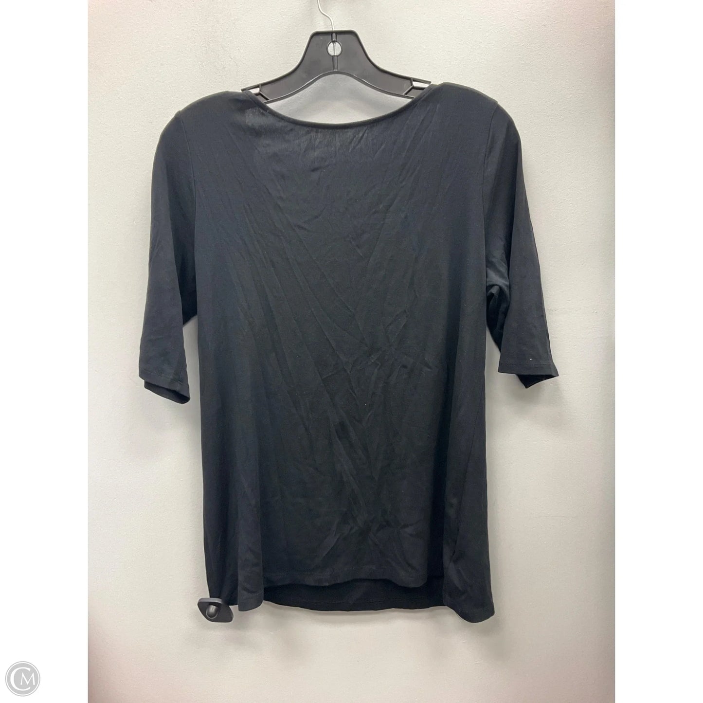 Top Short Sleeve By Old Navy In Black, Size: L